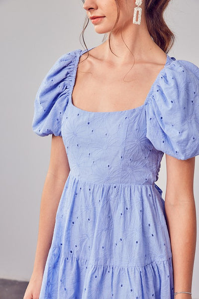 light-blue-bow-tie-open-back-eyelet-mini-dress-puff-sleeves-by-shameless-collection