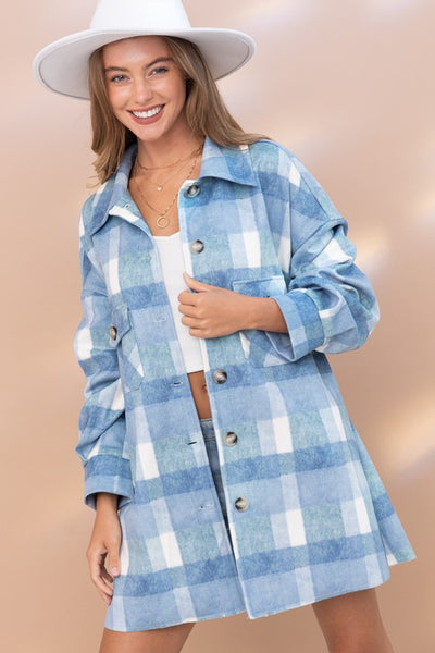 blue-and-white-flannel-plaid-long-line-oversized-shacket-fall-fashion-2022-shameless-collection