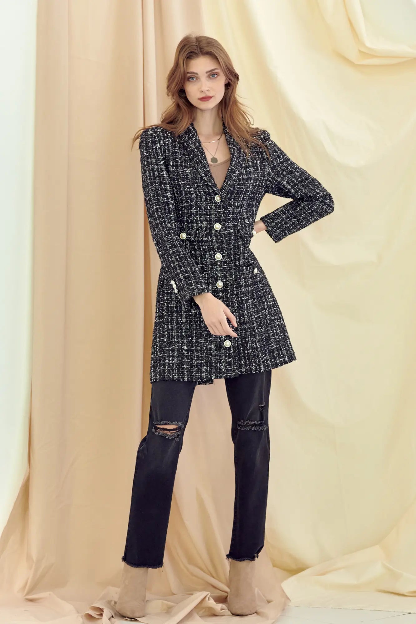 black-tweed-blazer-mini-dress