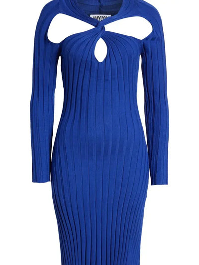blue-long-sleeve-ribbed-midi-dress-cutout-the-shameless-collection