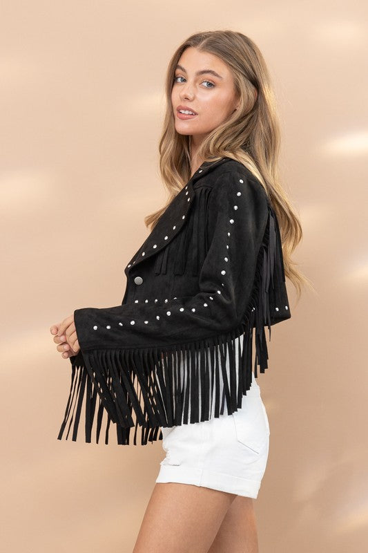 crop-jacket-faux-suede-fringe-southern-belle-fashion-fall-2022-shameless-collection