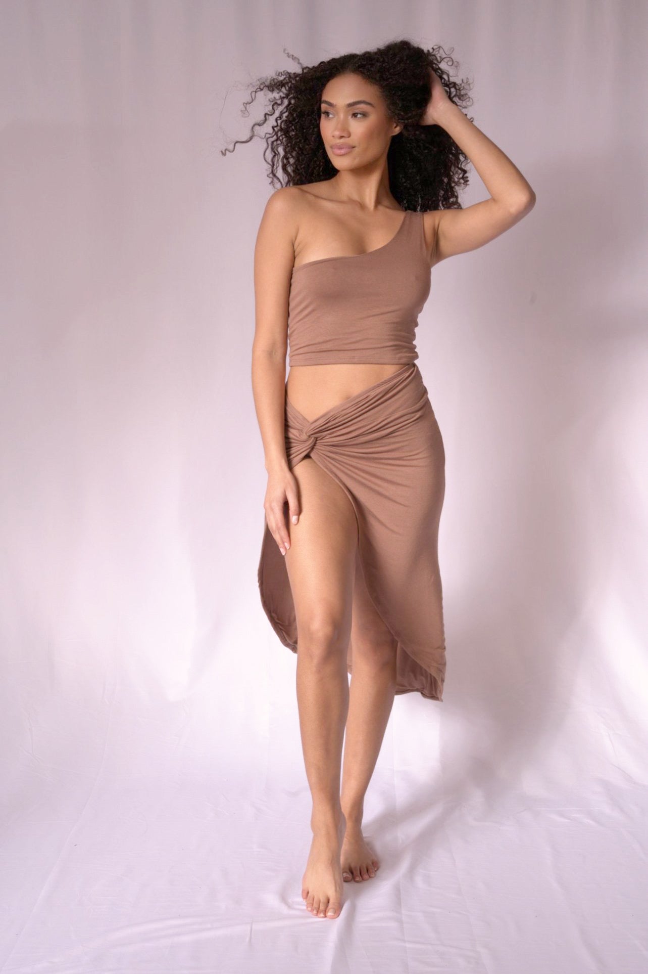 pocahontas-inspired-two-piece-skirt-and-one-shoulder-crop-top-set-with-slit-super-comfortable-and-soft-shameless-collection
