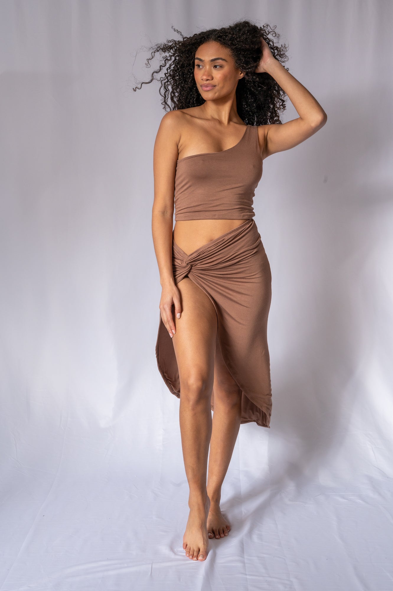 pocahontas-inspired-two-piece-skirt-and-one-shoulder-crop-top-set-with-slit-super-comfortable-and-soft-shameless-collection
