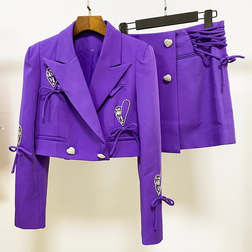 rhinestone-heart-button-purple-skirt-and-blazer-set