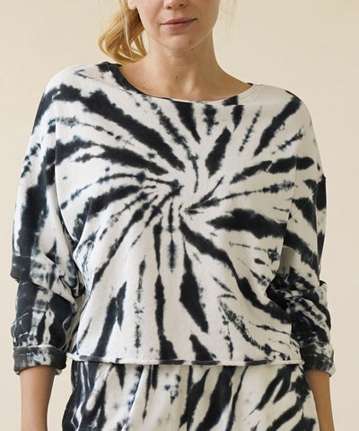 Recycled Cotton Vintage Tie-dye sweat sets