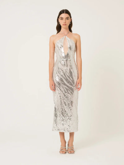 silver-sequin-cutout-halter-maxi-dress-the-shameless-collection