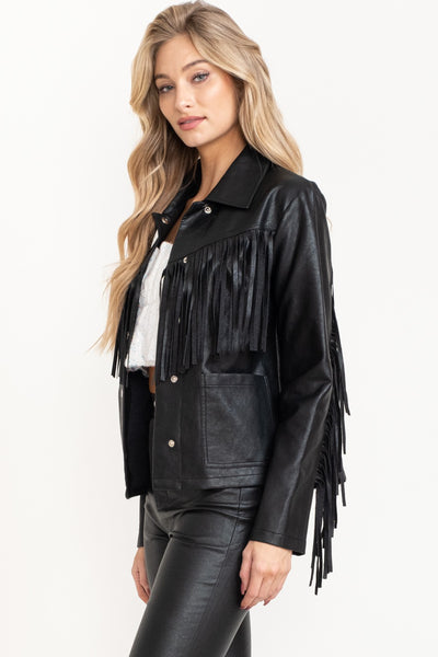 Wynonna Fringe Leather Jacket