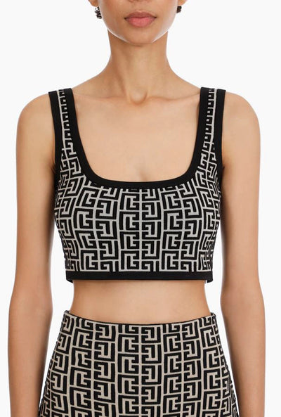 black-crop-top-geometric-and-midi-pencil-skirt-set