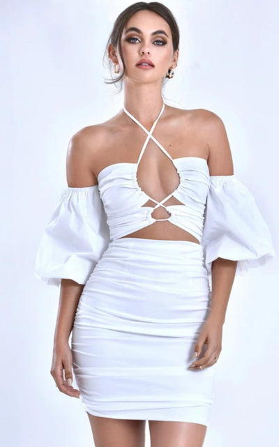 white-bride-to-be-fashion-puff-sleeve-cut-out-design-mini-dress-by-shameless-collection