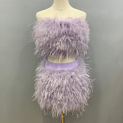 lilac-purple-feather-skirt-strapless-top-set-shameless-collection